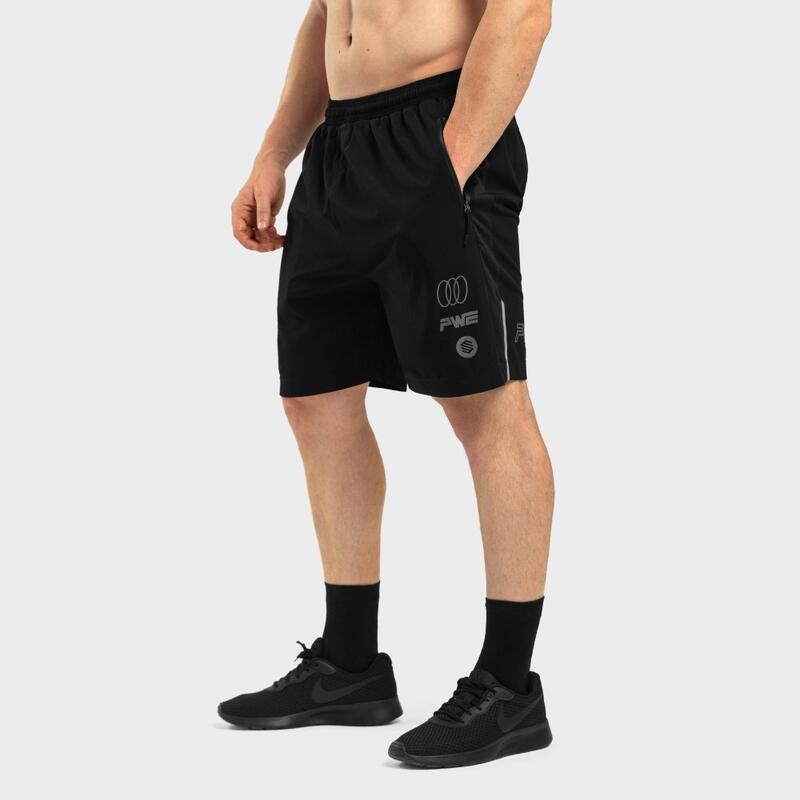 Herren Fitness -shorts PWE Skills SIROKO Schwarz