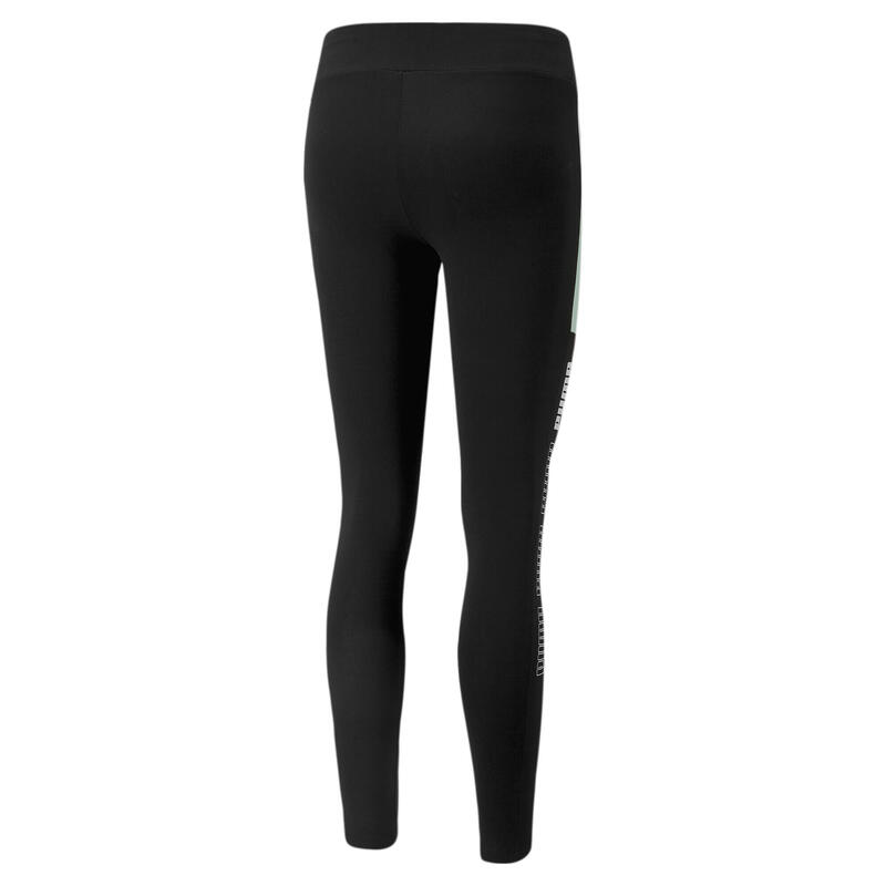 Leggings Mujer Around the Block PUMA Black Light Aqua