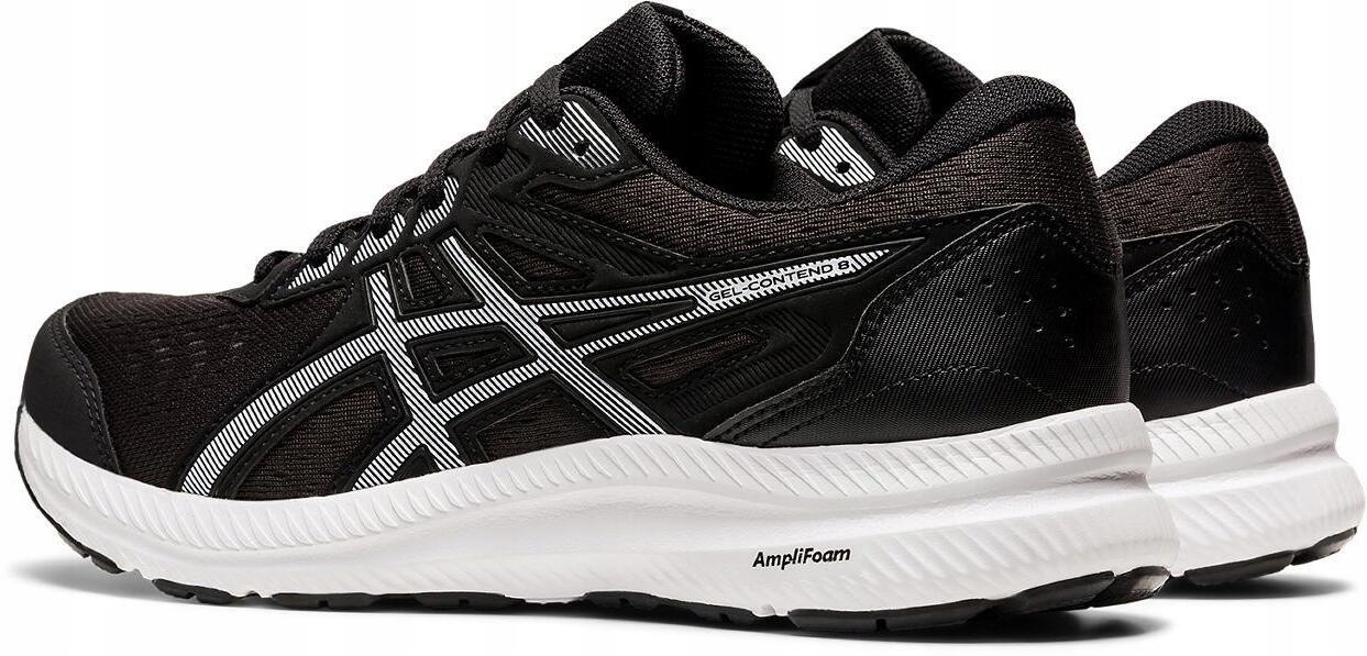 Sapatilhas de Desporto Mulher Running Asics  Gel-Contend 8 Preto/Branco 2/7