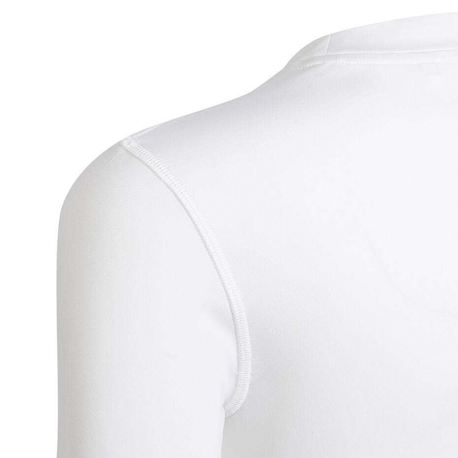 T-shirt à Manches Longues Enfant Adidas  Techfit K  Blanc 3/5
