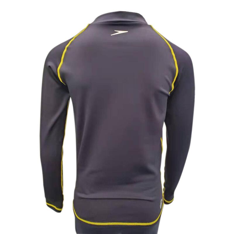1XT CASUAL JUNIOR (AGED 6-14)  LONG SLEEVE BASE LAYER THERMAL TOP - BLACK