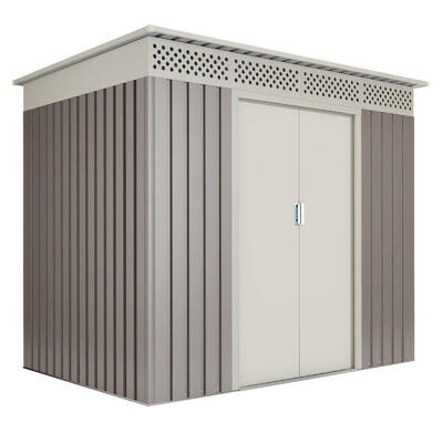 Casetta in metallo 302 m² per deposito biciclette e attrezzature sportive