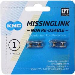 Lien de connexion KMC MissingLink e101NR EPT argent simple v(2)