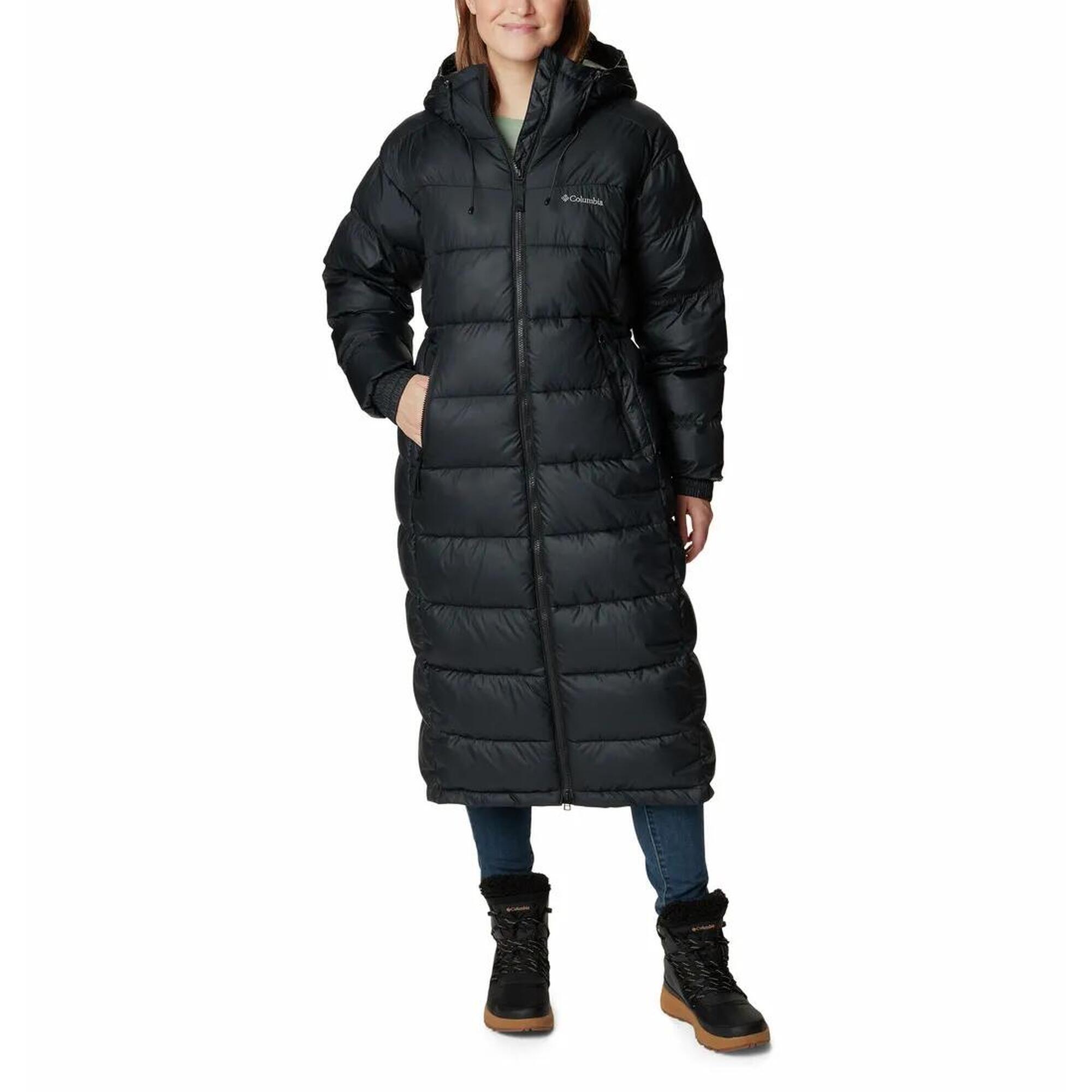 Columbia - Manteau D'Hiver Pour Femmes Pike Lake Ii Long - Doudoune Duvet - Noir - 42 M/l - Decathlon