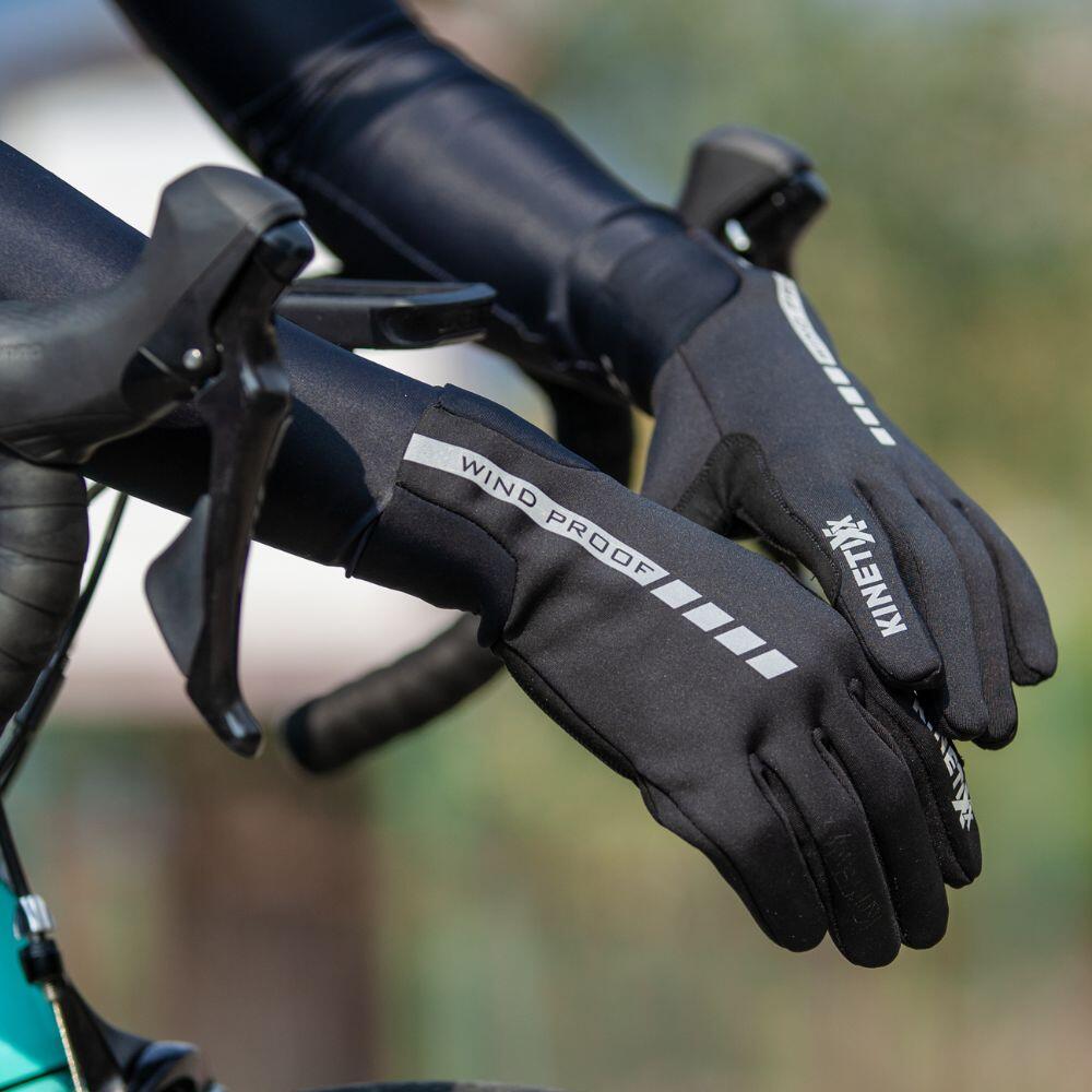 Winddichte Winter-Fahrradhandschuhe Leevi | KinetiXx 3/4