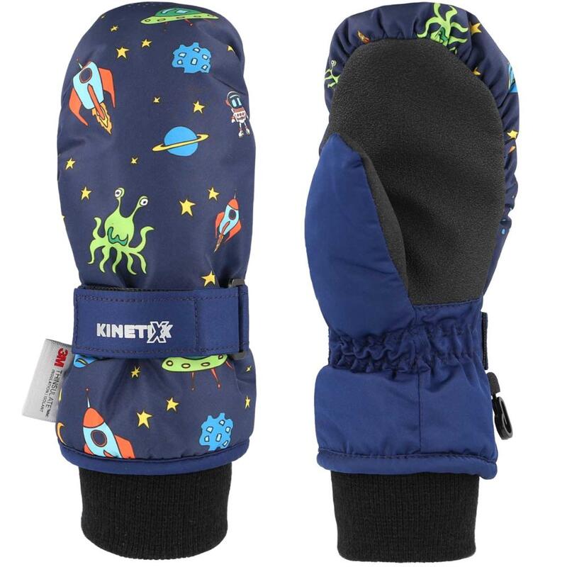 Rękawiczki zimowe dziecięce unisex KINETIXX Carlo blue space  JR