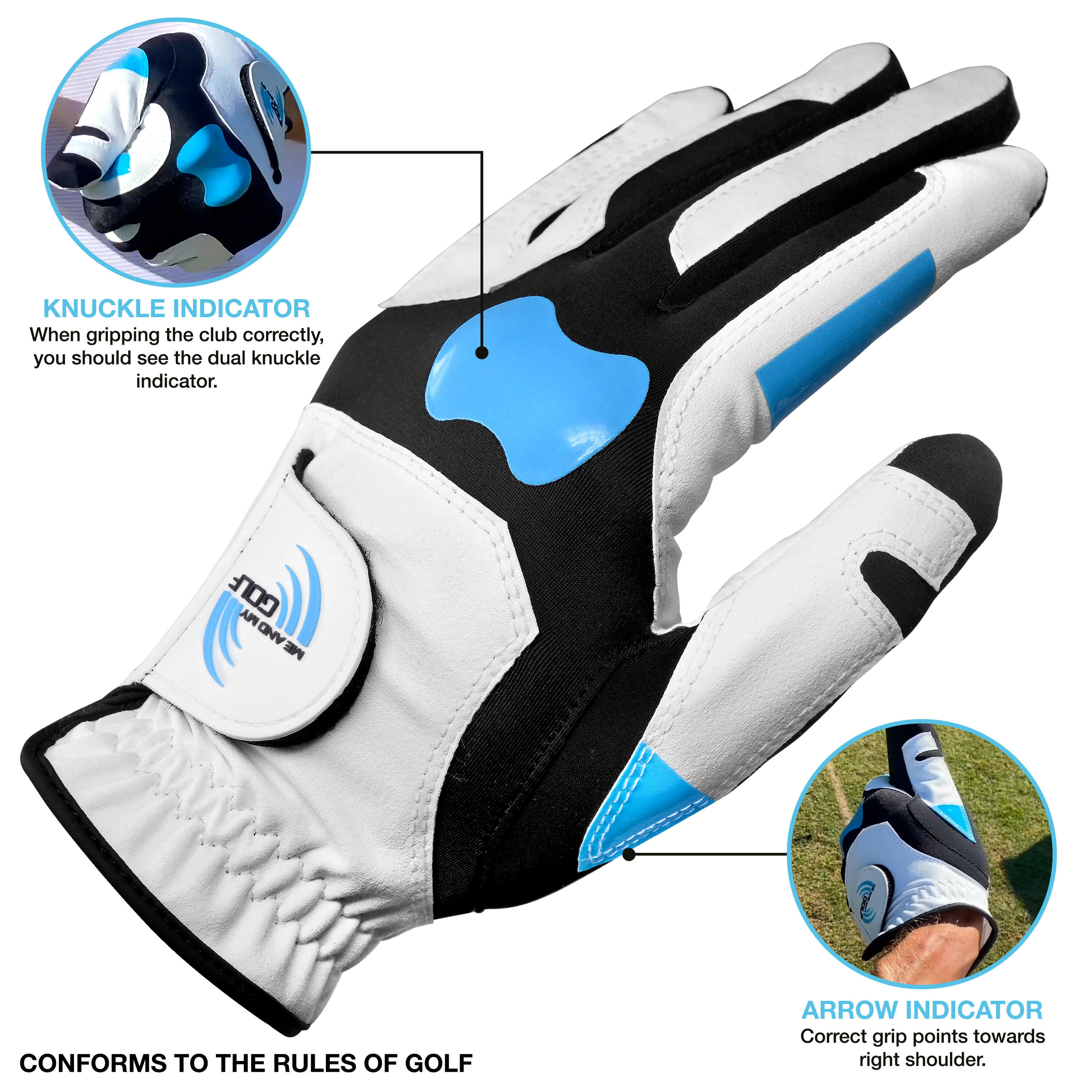 True Grip Glove Left Handed 3/7