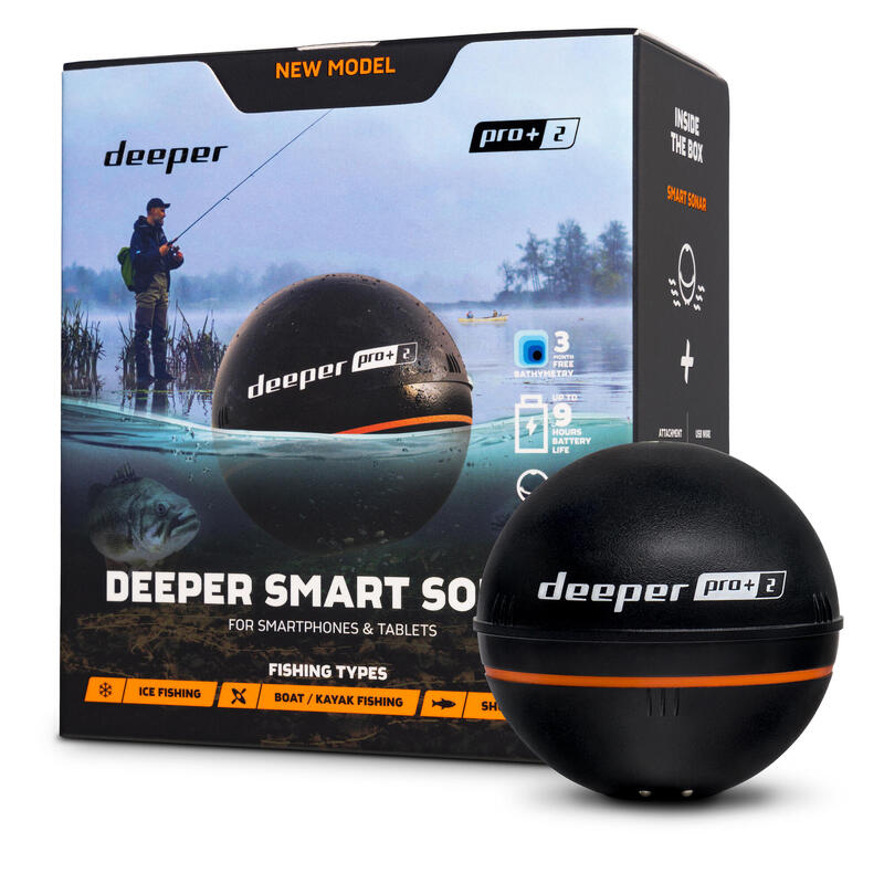 Écho-sondeur de pêche Deeper Smart Sonar Pro+ 2
