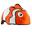Casque de Vélo pour enfants| Poisson Clown Orange| Crazy Safety| Certifié EN1078