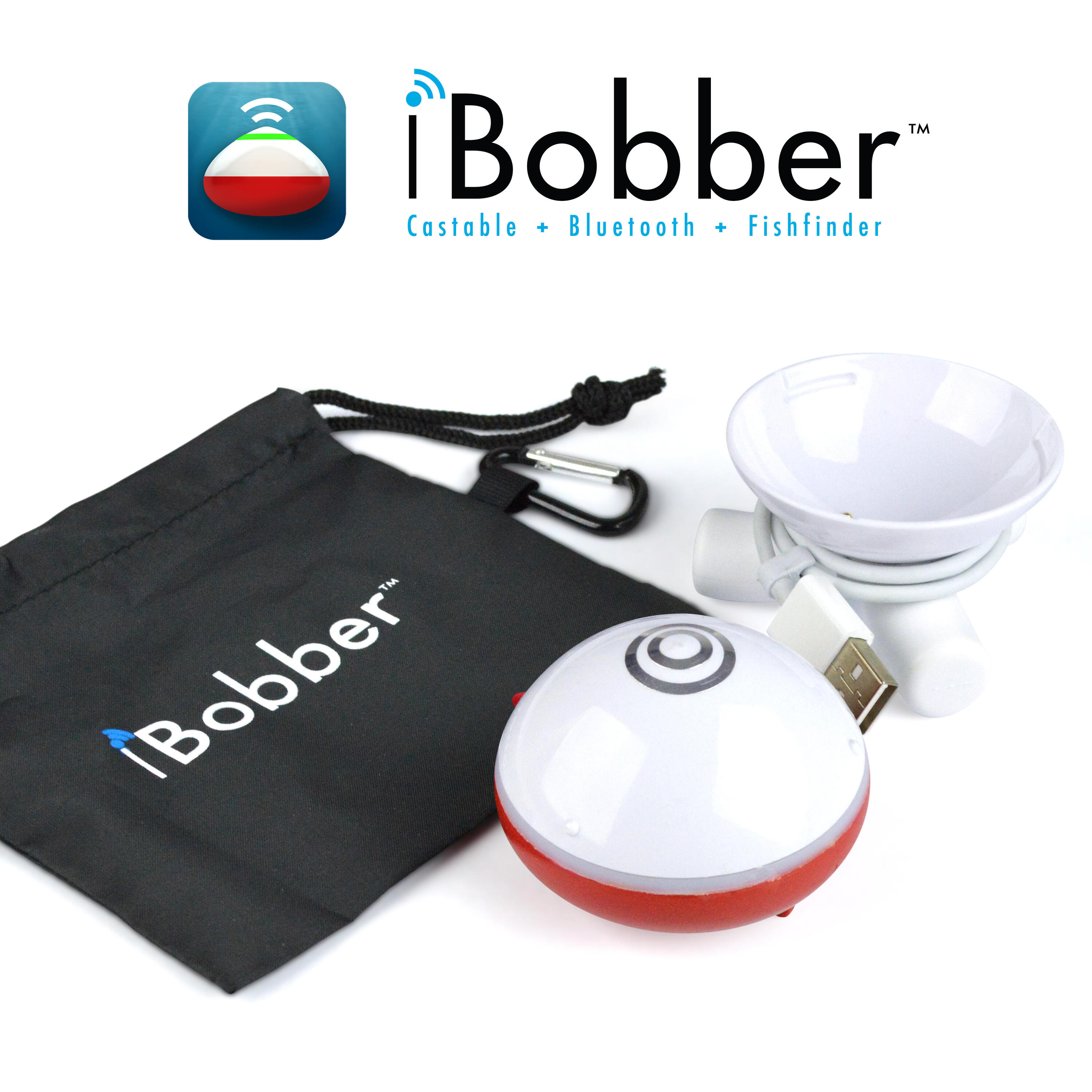 iBobber Castable Bluetooth Smart Fish Finder - Carp and Night Fishing  GOFISH