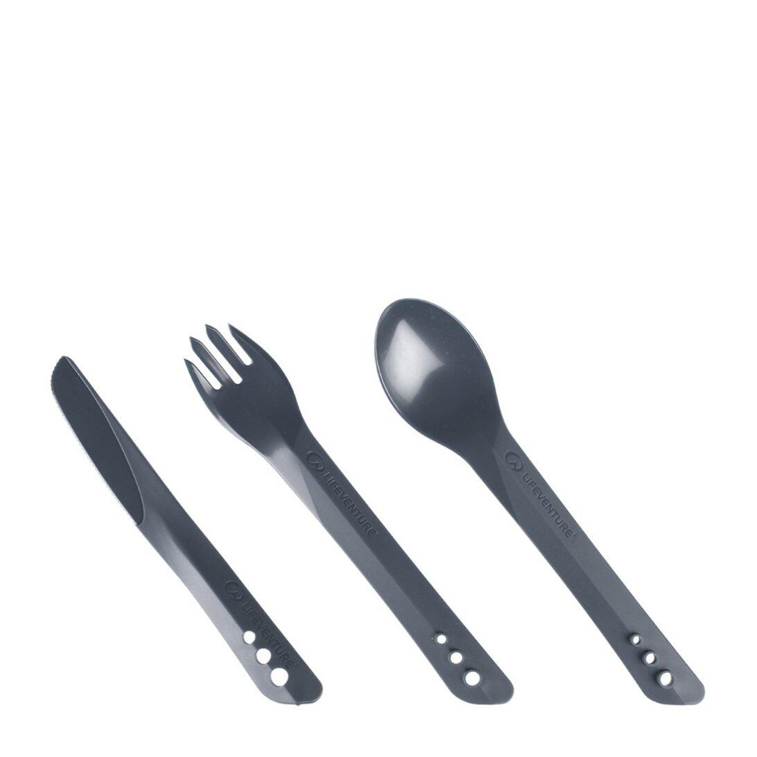 Ellipse Cutlery Set, Graphite 4/6