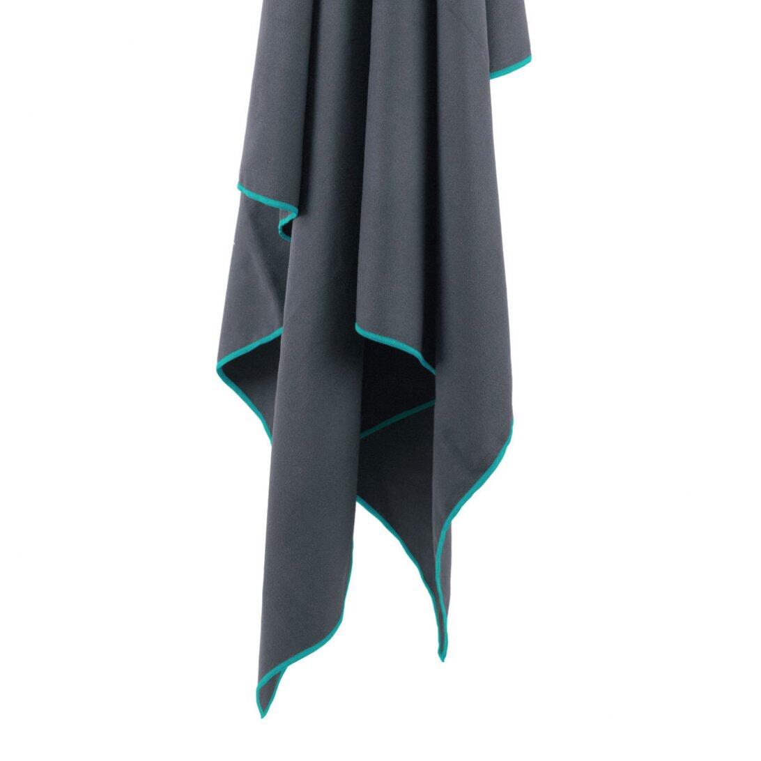 Serviette de voyage Lifeventure SoftFibre recyclée XL gris absorbante rapide 5/7