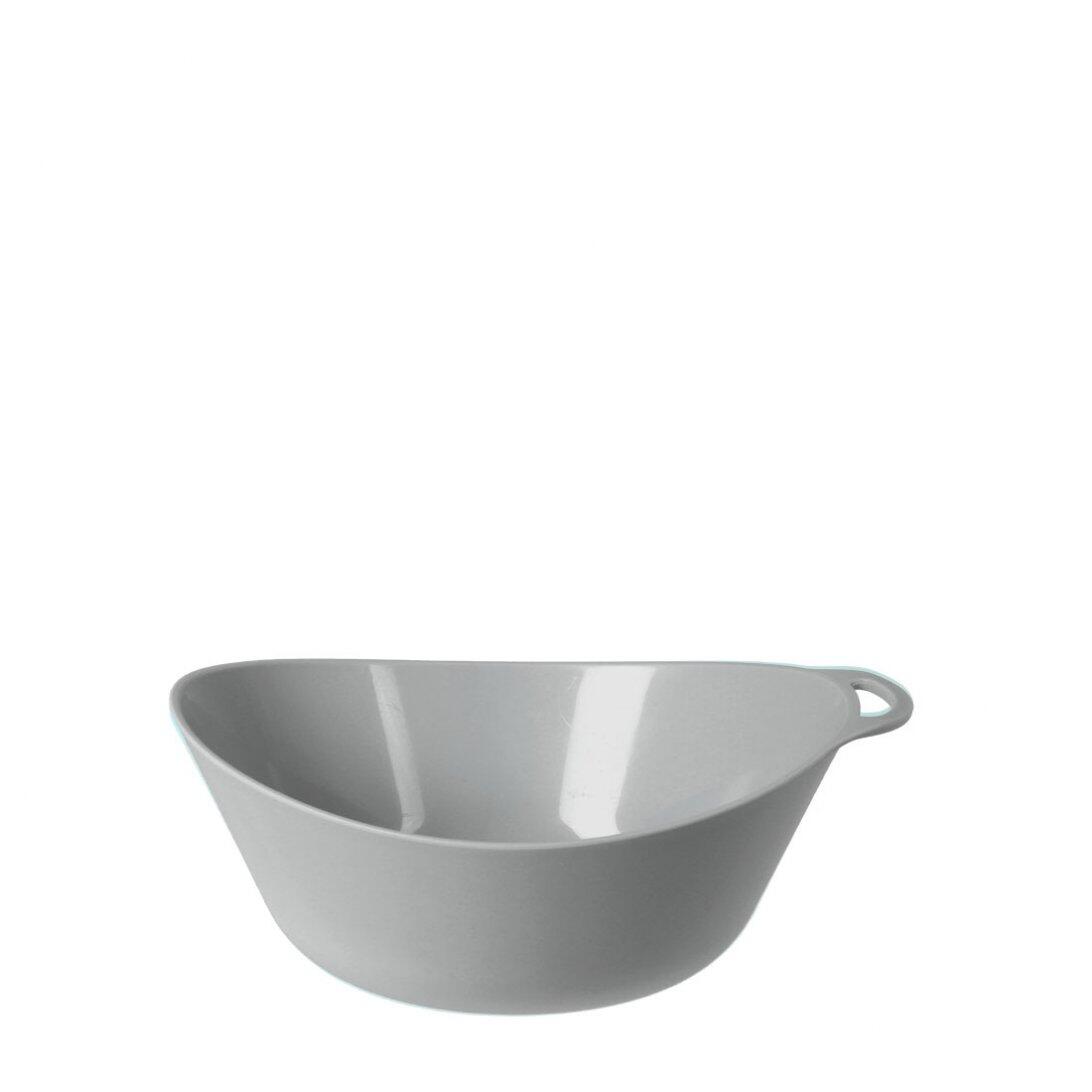 Ellipse Bowl, Light Grey 1/4