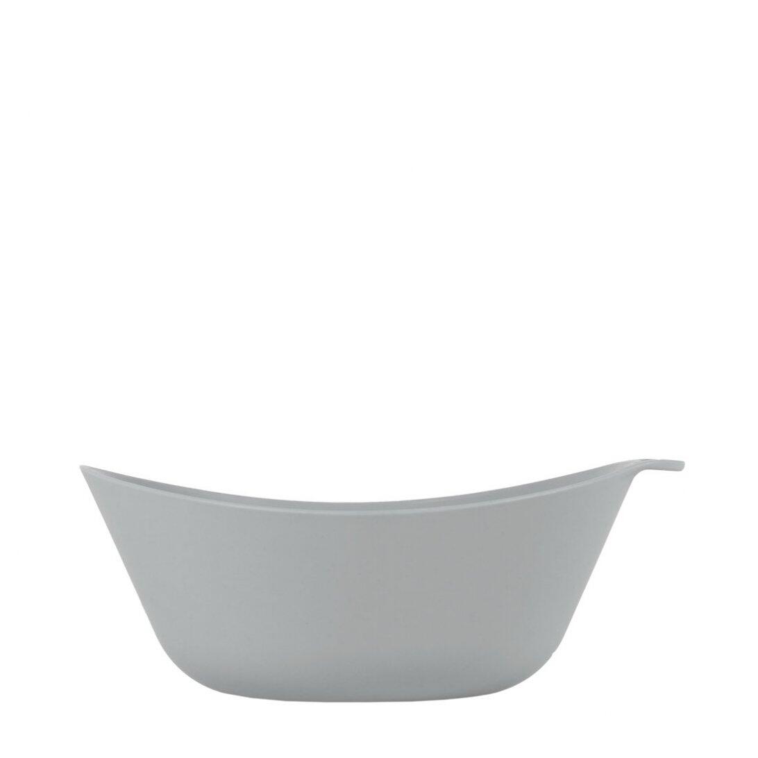 Ellipse Bowl, Light Grey 4/4