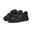 Baskets à fermeture facile en cuir Smash 3.0 Enfant PUMA Black Shadow Gray