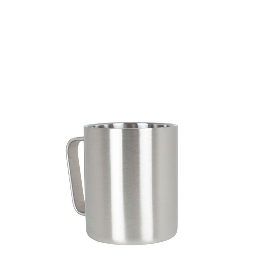Mug de camping Lifeventure 230 ml acier inoxydable léger compact 185 g 2/5