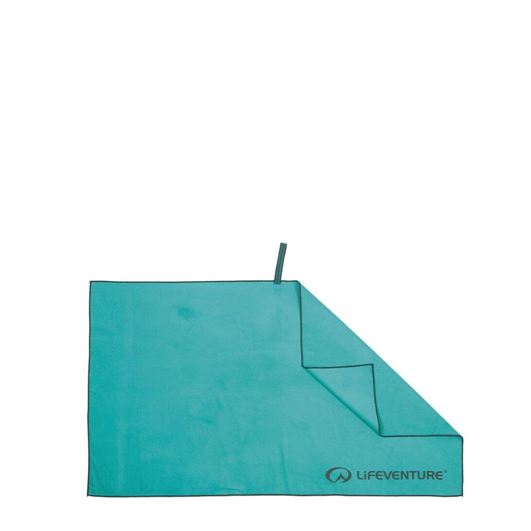 Быстросохнущее полотенце Lifeventure Recycled SoftFibre Trek Towel, бирюзовый