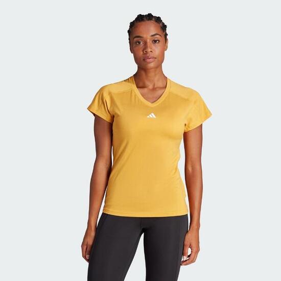 Camiseta Mujer ADIDAS AEROREADY Train Essentials V-Neck