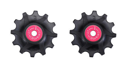 Galets Roulements Céramique BBB RollerBoys 12 Dents Sram Narrow-Wide Noir