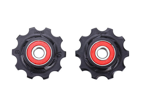 Galets Roulements Céramique BBB RollerBoys 10 Dents Noir