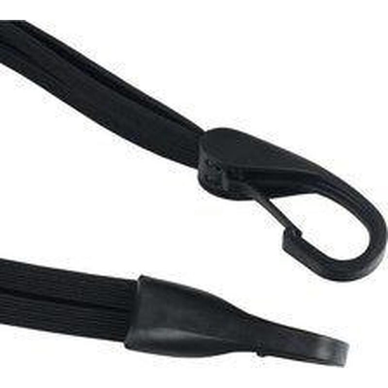 Snelbinder Widek avec un grand crochet de sécurité et 2 pneus. Noir 57 cm