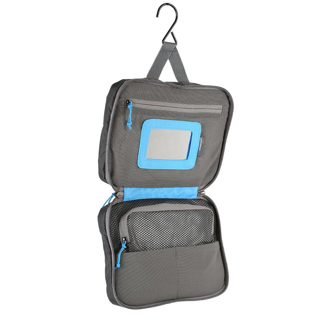 Kosmetyczka Lifeventure Wash Bag - small - grey 2/4