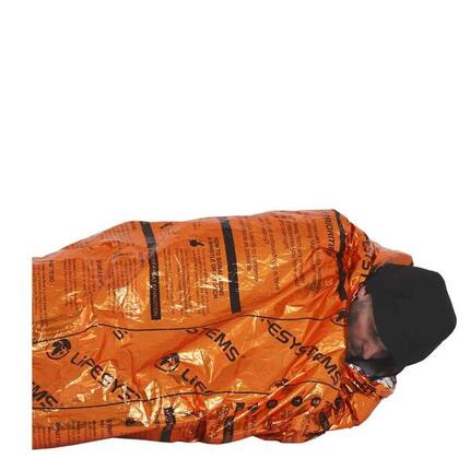 Sac thermique LifeSystems Heatshield 210x90 cm léger, étanche, réflectivité >90%