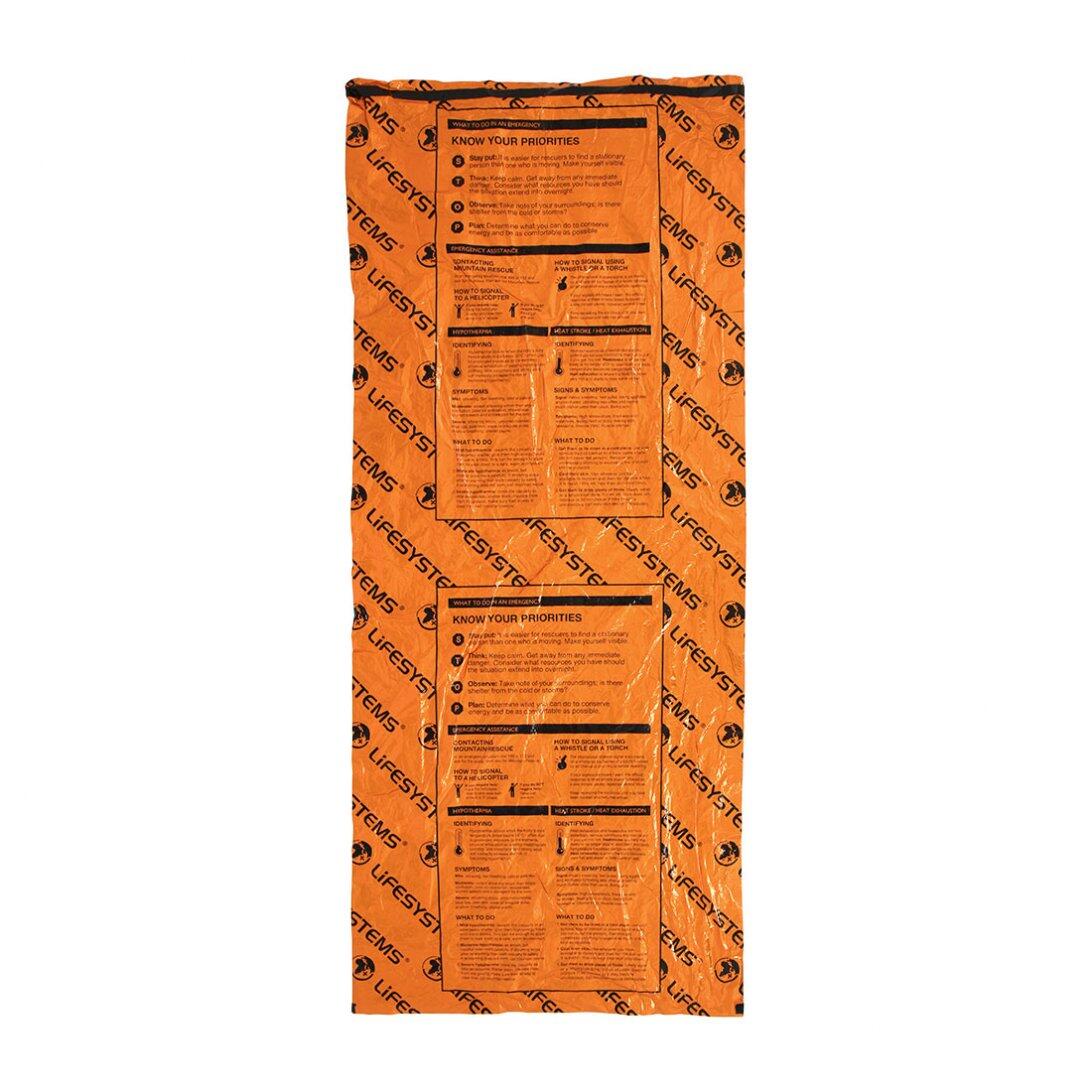 Sac thermique LifeSystems Heatshield 210x90 cm léger, étanche, réflectivité >90% 2/7