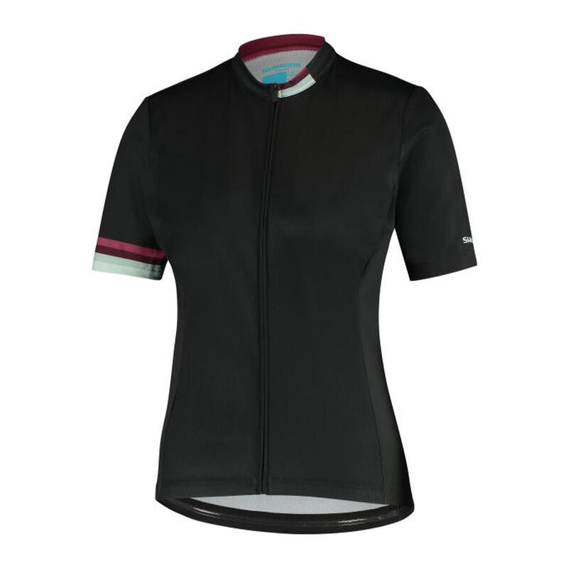 SHIMANO W's MIZUKI Short Sleeve Jersey, Black