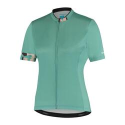 SHIMANO W's MIZUKI Short Sleeve Jersey, Green