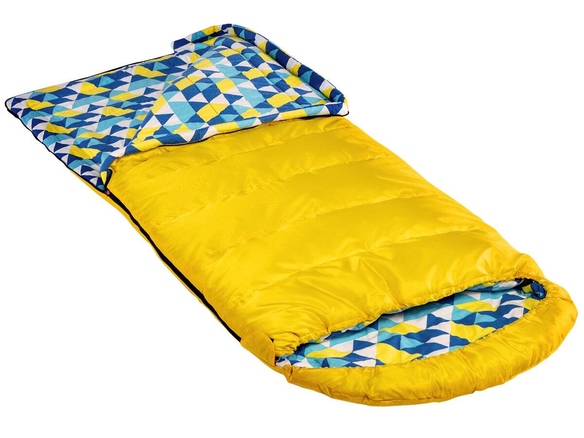 Slaapzak Dundee - kampeerslaapzak - 220x80 cm - katoen flanel - Rits rechts 2/7