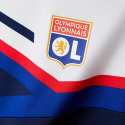 Chaussons enfants Olympique Lyonnais rouge logo
