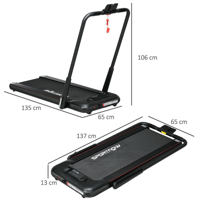 cinta de correr SPORTNOW 135 x 65 x 106cm