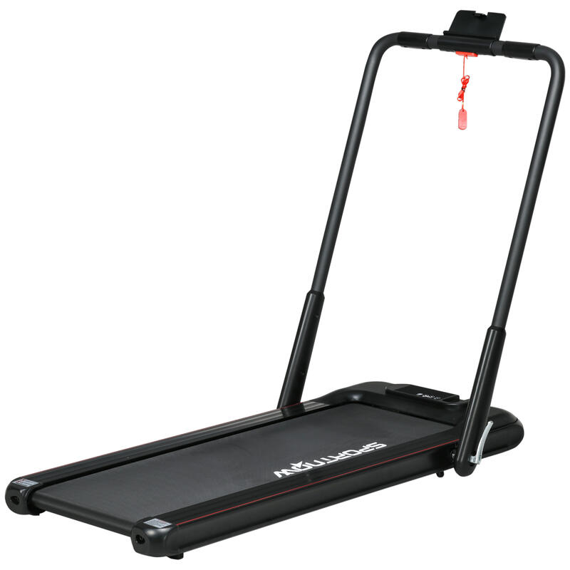 Treadmill SPORTNOW 135L x 65W x 106Hcm Black