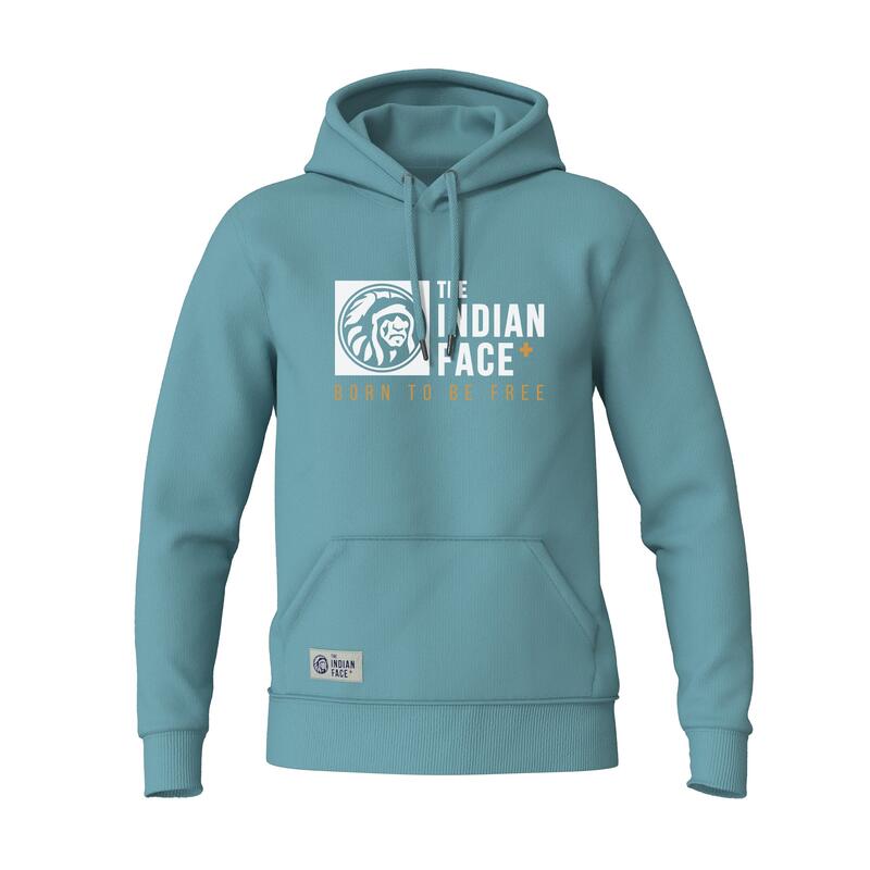 Sudadera Unisex The Indian Face Celeste