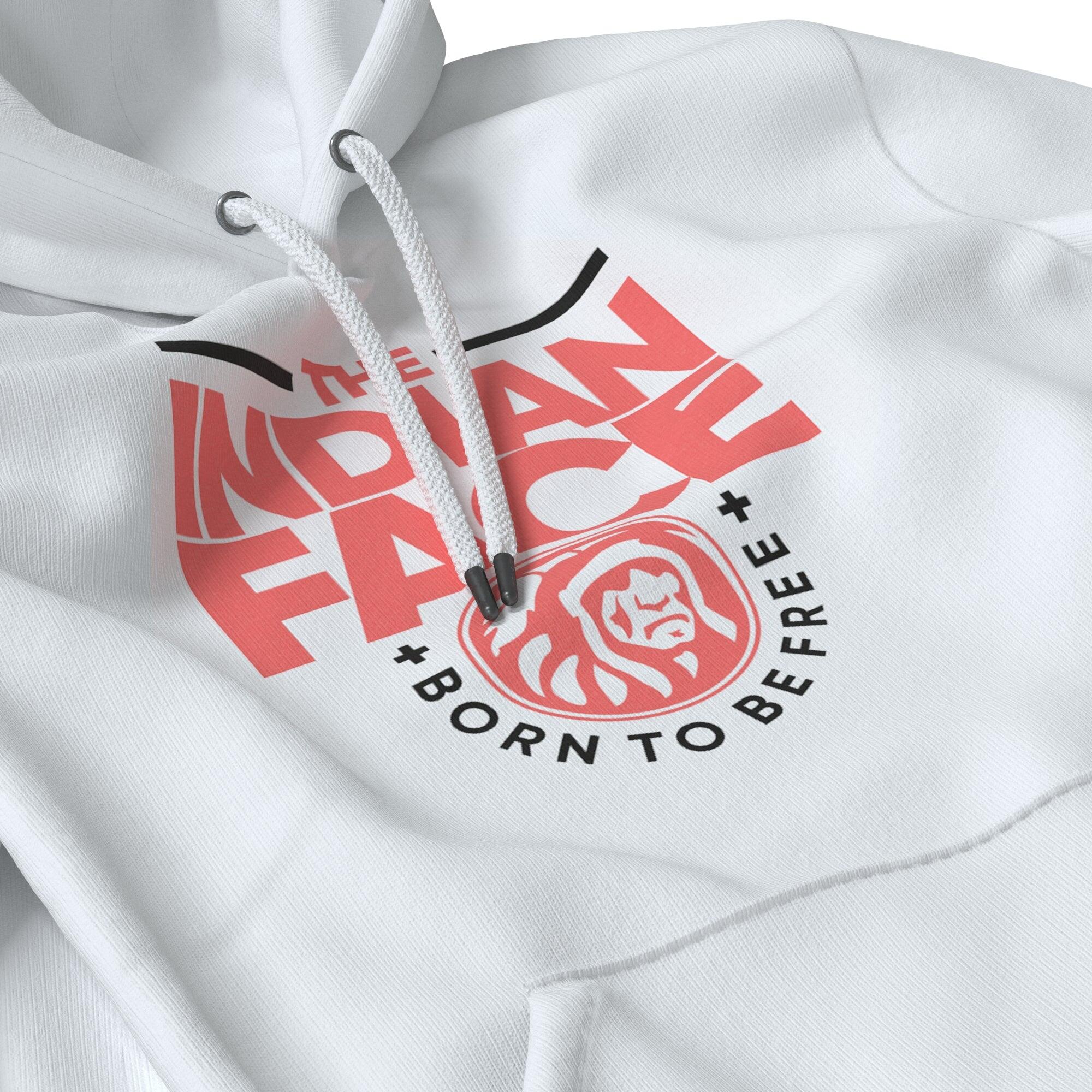 Sudadera adulto y niño The Indian Face Adventure Blanca 3/4
