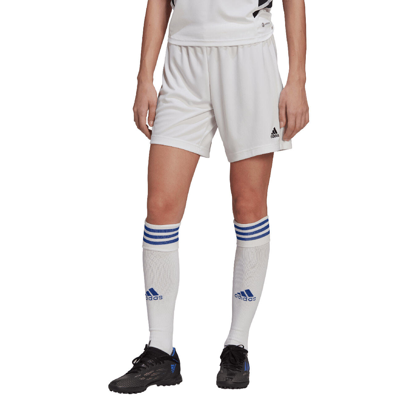 adidas korte broek wit polyester 3/5