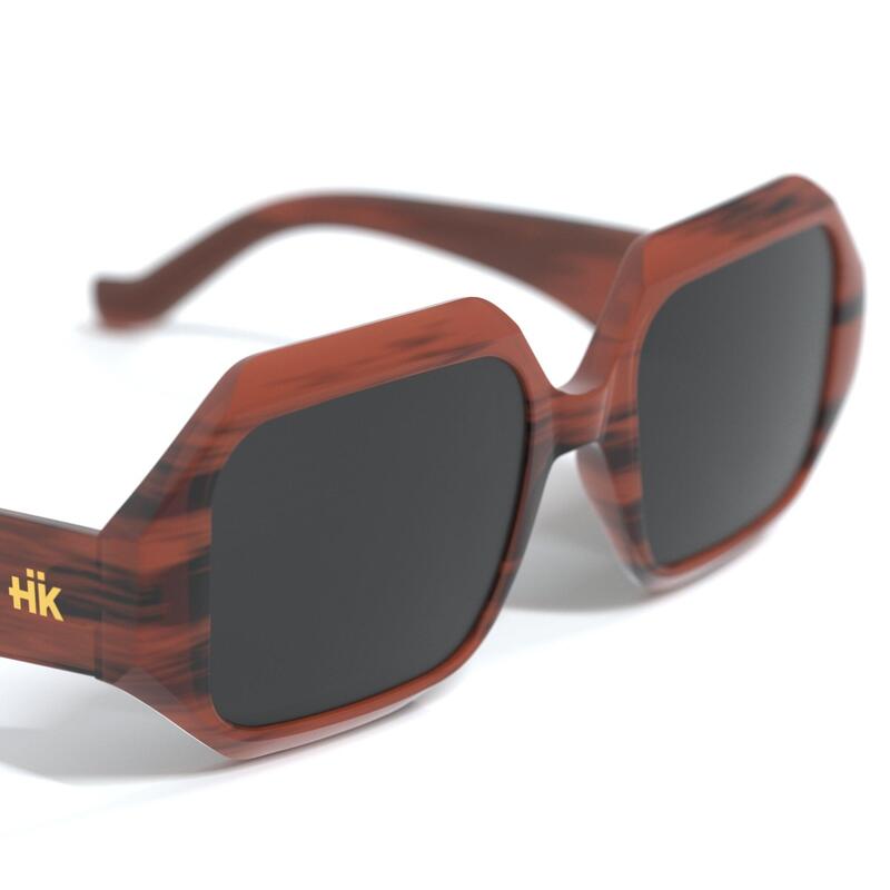 Gafas de Sol Holbox Marron Hanukeii