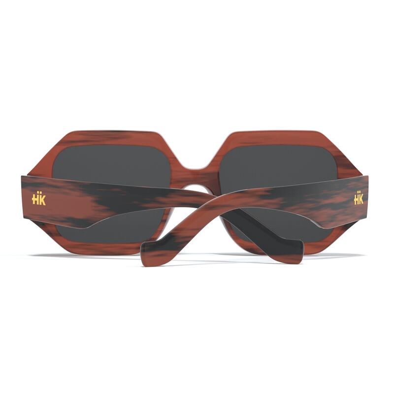 Gafas de Sol Holbox Marron Hanukeii