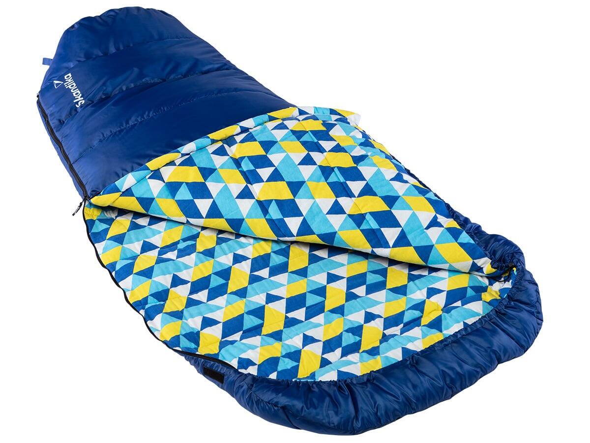 Sacco a pelo mummia - Vegas XXL - Outdoor - Flanella - borsa di trasporto 4/7