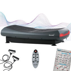 Plateforme vibrante V2000 3D - Fitness - Smart LED - 2 Moteurs - 6 programmes