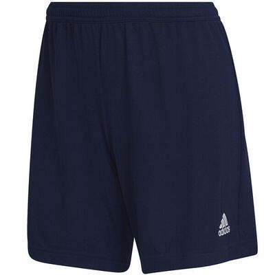 Kort vrouw adidas entrada 22 blauw