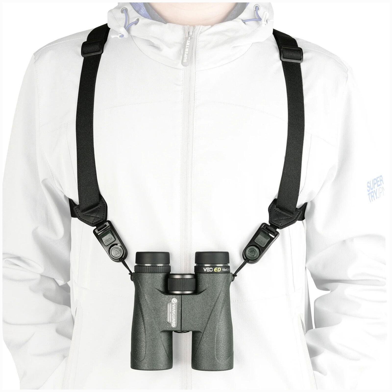 Pack Jumelles de Randonnée - VEO ED IV 10x42 avec harnais et kit Digiscopie 2/7