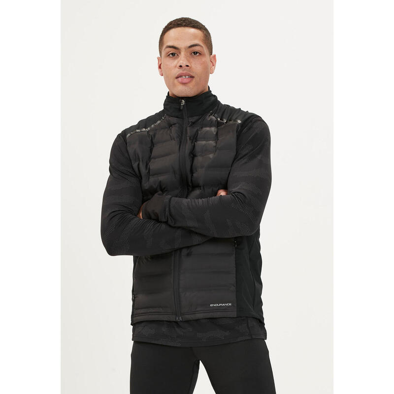Steppweste Midan M Hot Fused Hybrid Wandern/Outdoor/Trekking Herren Black
