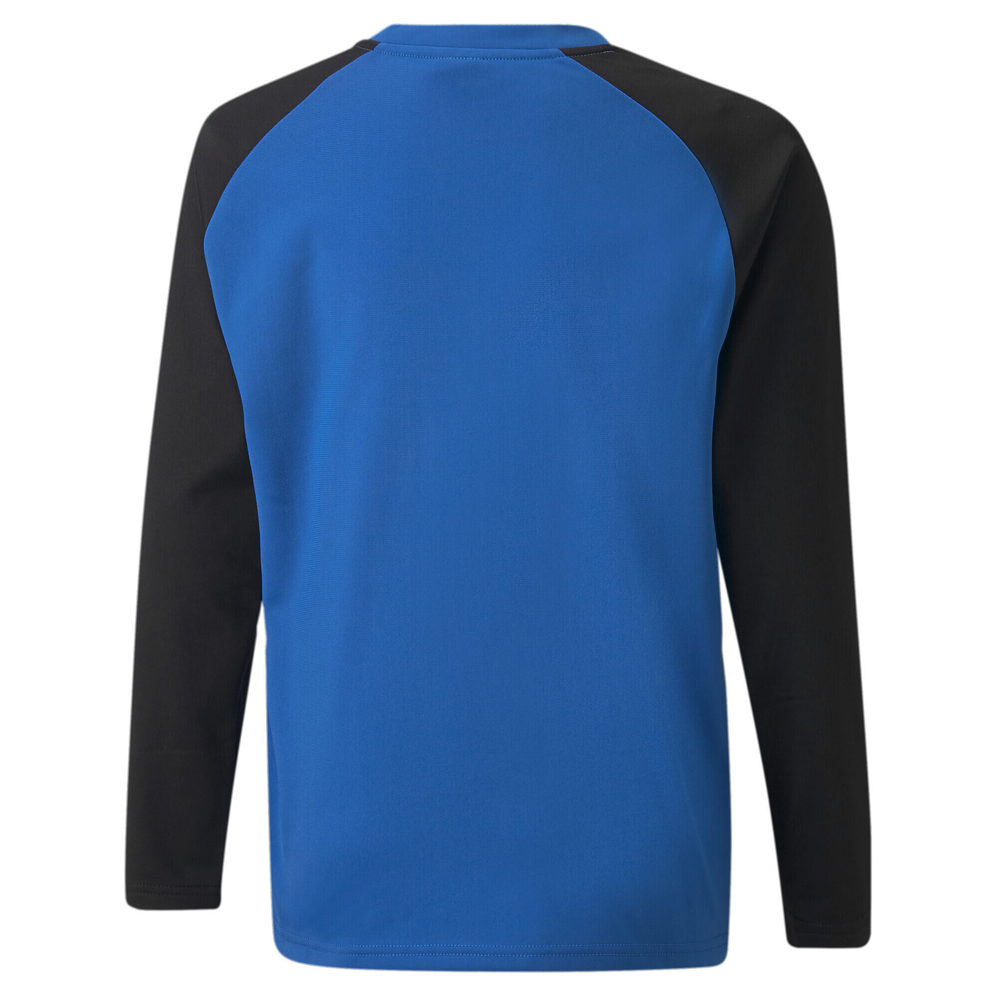 teamLIGA Training Fußball-Sweatshirt Kinder PUMA Electric Blue Lemonade Black 2/2
