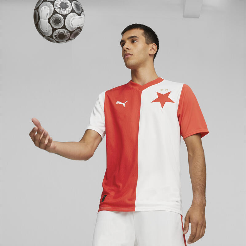 Maglia gara Home SK Slavia Prague 23/24 PUMA Red White