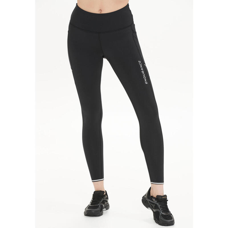 Leggings Energy W Winter Tights Laufsport Damen Black ENDURANCE