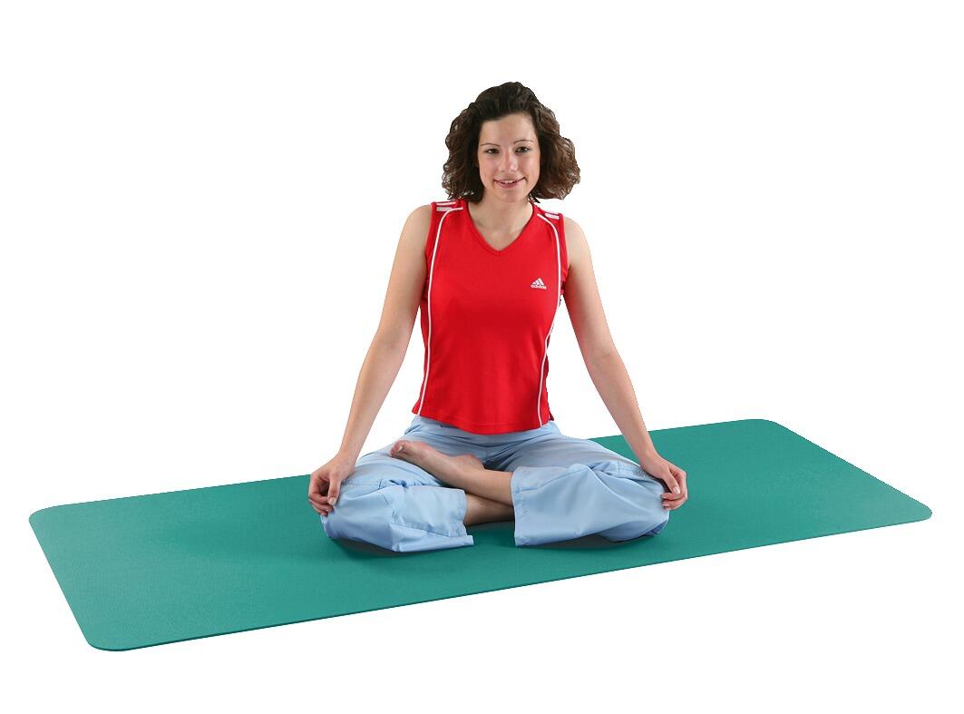 Yoga-Matte Exklusiv Schwarz Yoga Unisex Schwarz 3/3