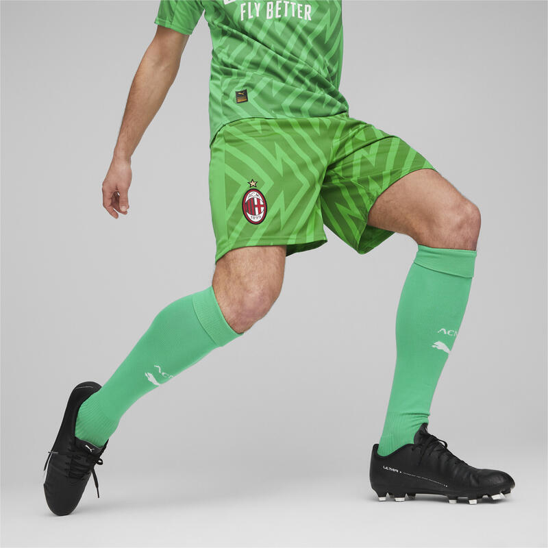 Shorts da portiere AC Milan PUMA Grassy Green