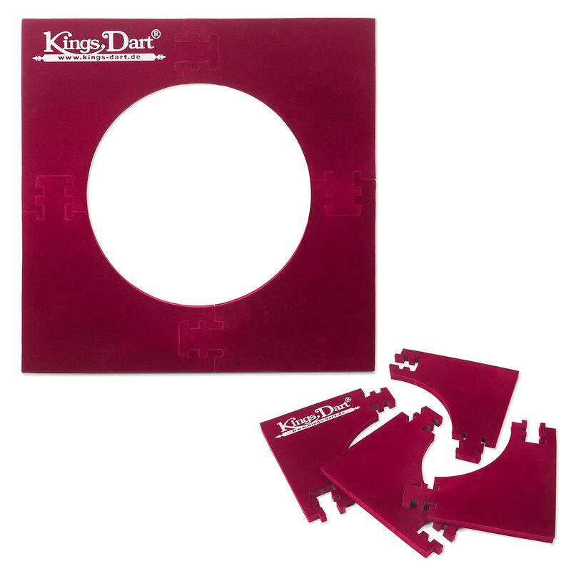 Kings Dart Dart-Wandschutz Dartboard Surround Standard, Beidseitig  verwendbar für doppelte Lebensdauer